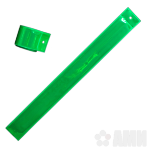 Браслет световозвращающий 320х35 мм зеленый
